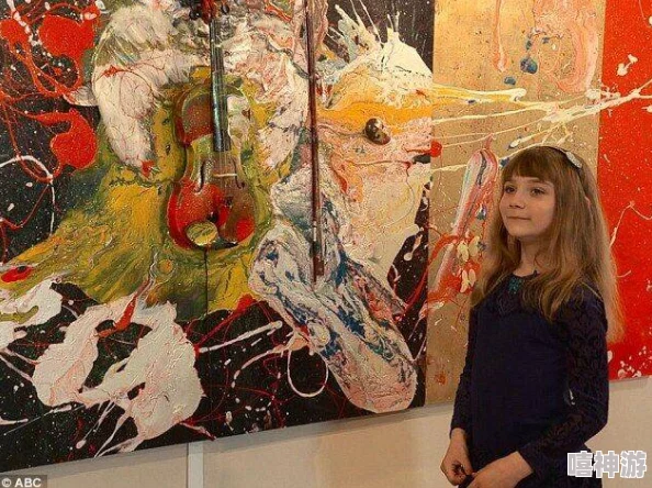 画欲女孩在巴黎举办个人画展作品受到广泛好评